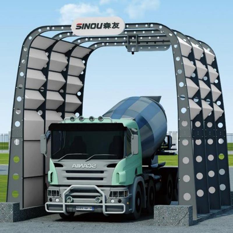 頑丈なミキサー車洗浄機はコンクリートフリートの洗浄をどのように改善しますか?